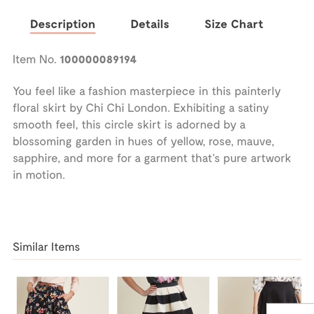 Chi Chi London floral print midi skirt - Picture 6 of 8